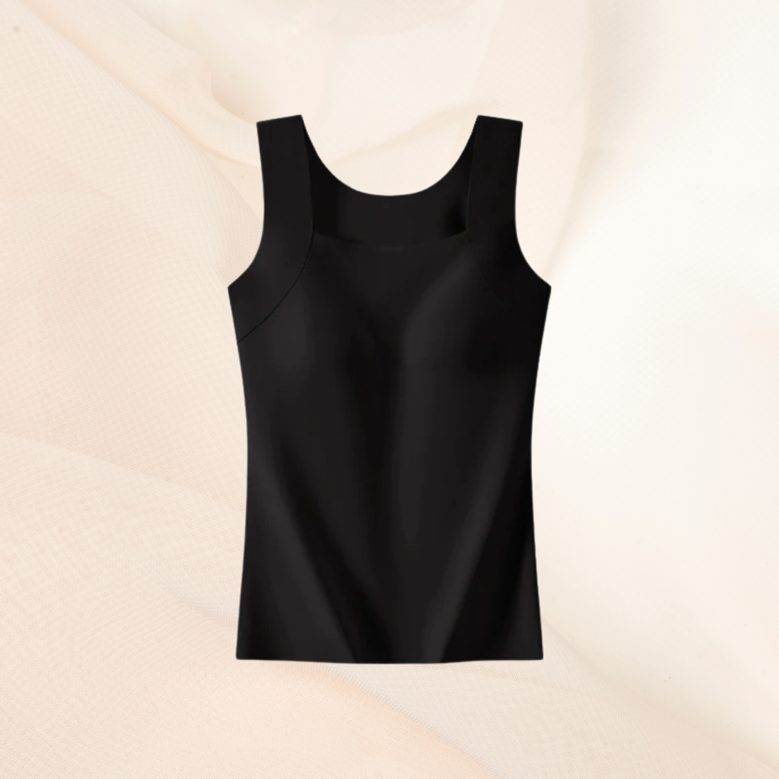 Débardeur à soutien-gorge intégré, sans armature