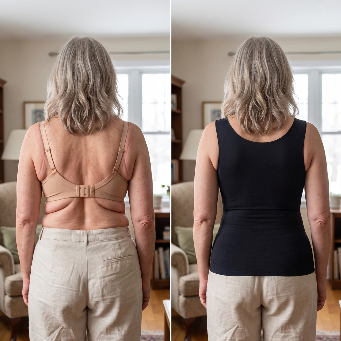 Débardeur à soutien-gorge intégré, sans armature